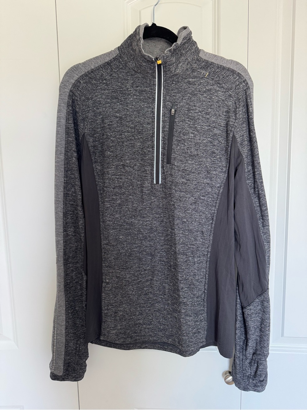 Lululemon Gray Men's Quarter-Zip Pullover